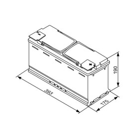 Bosch S5 12V 105Ah 950A 0 092 S5A 150_thumb3