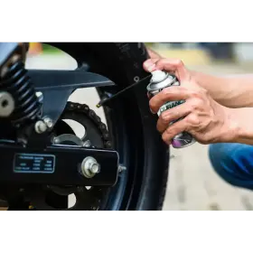 Údržba reťaze motocykla