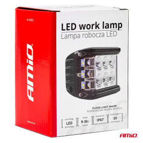 AMIO Pracovné LED svetlo 12 LED (2 funkcie)- AWL08_thumb12