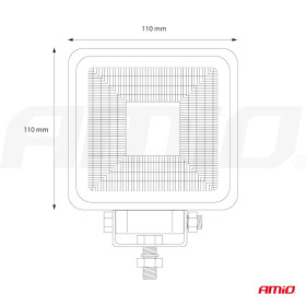 AMIO Pracovné LED svetlo AWL11 COB FLOOD 9-36V_thumb11