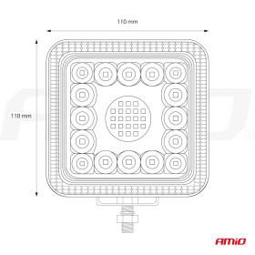 AMIO Pracovné LED svetlo AWL13 77 LED FLOOD 9-36V_thumb9