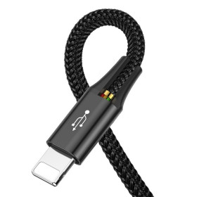 AMIO USB kábel BASEUS Fast 4v1 Lightning / Micro 3,5A 1,2 m čierny_thumb10