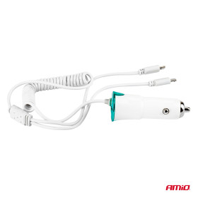 AMIO autonabíjačka mobilného telefónu s USB + microUSB + iPhone lighting PCH-05_thumb5