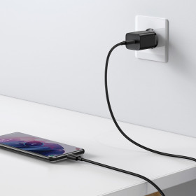 AMIO nabíjačka USB-C Baseus Mini Power Delivery 25W s káblom USB-C 100 cm_thumb8