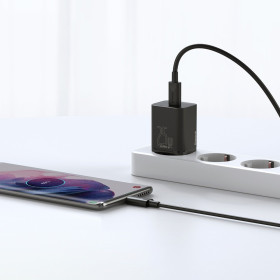 AMIO nabíjačka USB-C Baseus Mini Power Delivery 25W s káblom USB-C 100 cm_thumb10