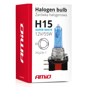 AMIO halogénová žiarovka H15 12V 55W Super White_thumb7