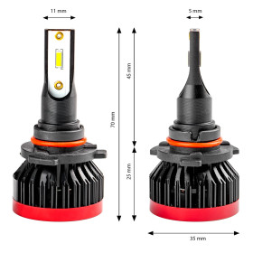 AMIO LED žiarovky hlavného svietenia HB3 9005 BF séria_thumb3