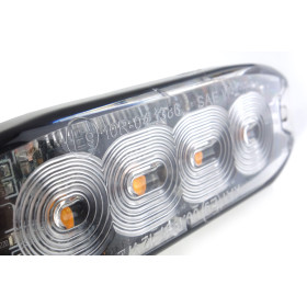 AMIO výstražné osvetlenie oranžové 4x3W LED R65 R10 12/24V IP67_thumb4