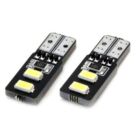 AMIO LED žiarovky CANBUS 4SMD 5730 T10 (W5W) White_thumb4