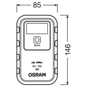 OSRAM OEBCS904 BATTERYCHARGE - INTELIGENTNÁ NABÍJAČKA 6V/12V 4 A_thumb7