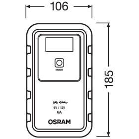 OSRAM OEBCS906 BATTERYCHARGE - AUTOMATICKÁ NABÍJAČKA BATÉRIÍ 6V/12V 6 A_thumb5