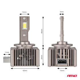 AMIO LED žiarovky hlavného svietenia D1S/D1R XD Series AMiO_thumb3