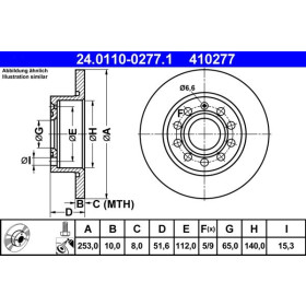 ATE Brzdový kotúč plny Ø253mm 24.0110-0277.1_thumb2