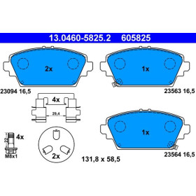 ATE Sada brzdových platničiek 13.0460-5825.2_thumb2