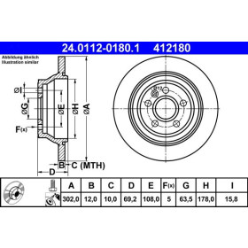 ATE Brzdový kotúč plny Ø302mm 24.0112-0180.1_thumb2