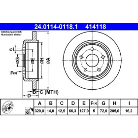 ATE Brzdový kotúč plny Ø320mm 24.0114-0118.1_thumb2