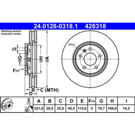 ATE Brzdový kotúč vetraný Ø321,0mm 24.0128-0318.1_thumb2