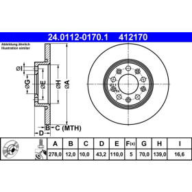 ATE Brzdový kotúč plny Ø278mm 24.0112-0170.1_thumb2