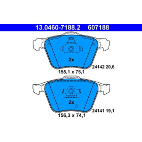 ATE Sada brzdových platničiek 13.0460-7188.2_thumb2