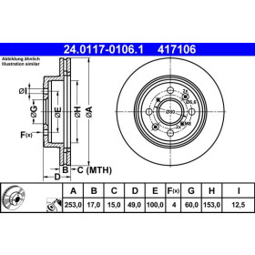 ATE Brzdový kotúč vetraný Ø253mm 24.0117-0106.1_thumb2