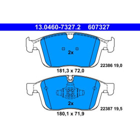 ATE Sada brzdových platničiek 13.0460-7327.2_thumb2