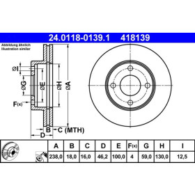 ATE Brzdový kotúč vetraný Ø238mm 24.0118-0139.1_thumb2