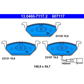 ATE Sada brzdových platničiek 13.0460-7117.2_thumb2