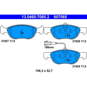 ATE Sada brzdových platničiek 13.0460-7065.2_thumb2