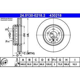 ATE Brzdový kotúč Brzdovy kotuc dvojdielny Ø348mm 24.0130-0218.2_thumb2