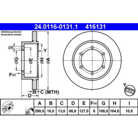 ATE Brzdový kotúč plny Ø280mm 24.0116-0131.1_thumb2