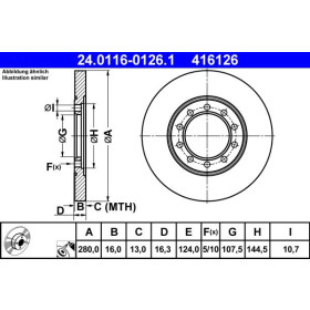 ATE Brzdový kotúč plny Ø280mm 24.0116-0126.1_thumb2