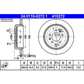 ATE Brzdový kotúč plny Ø290mm 24.0110-0272.1_thumb2