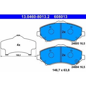 ATE Sada brzdových platničiek 13.0460-8013.2_thumb2