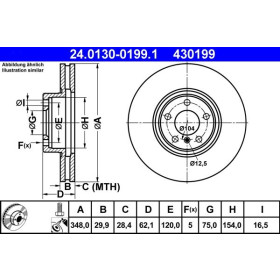 ATE Brzdový kotúč vetraný Ø348mm 24.0130-0199.1_thumb2