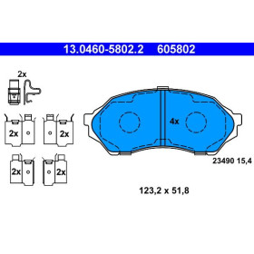 ATE Sada brzdových platničiek 13.0460-5802.2_thumb2