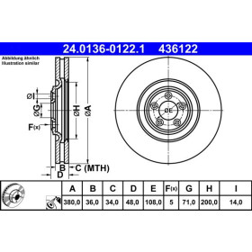 ATE Brzdový kotúč vetraný Ø380mm 24.0136-0122.1_thumb2