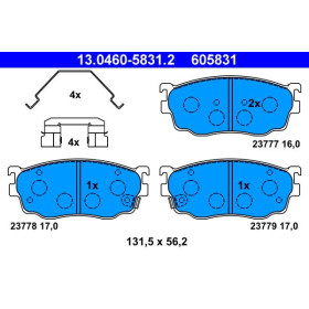 ATE Sada brzdových platničiek 13.0460-5831.2_thumb2