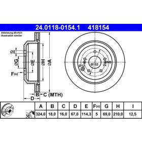 ATE Brzdový kotúč vetraný Ø324mm 24.0118-0154.1_thumb2