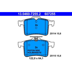 ATE Sada brzdových platničiek 13.0460-7255.2_thumb2