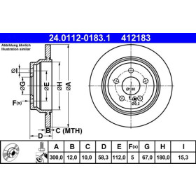 ATE Brzdový kotúč plny Ø300mm 24.0112-0183.1_thumb2