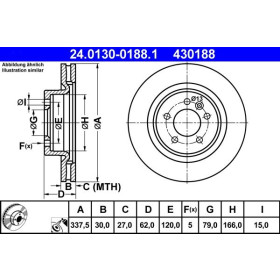 ATE Brzdový kotúč vetraný Ø338mm 24.0130-0188.1_thumb2