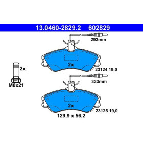 ATE Sada brzdových platničiek 13.0460-2829.2_thumb2