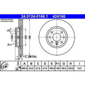 ATE Brzdový kotúč vetraný Ø260mm 24.0124-0166.1_thumb2