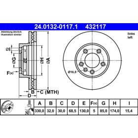 ATE Brzdový kotúč vetraný Ø330mm 24.0132-0117.1_thumb2