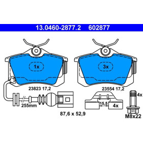 ATE Sada brzdových platničiek 13.0460-2877.2_thumb2