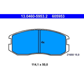 ATE Sada brzdových platničiek 13.0460-5953.2_thumb2