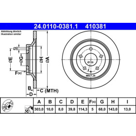 ATE Brzdový kotúč plny Ø303mm 24.0110-0381.1_thumb2