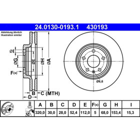 ATE Brzdový kotúč vetraný Ø320mm 24.0130-0193.1_thumb2