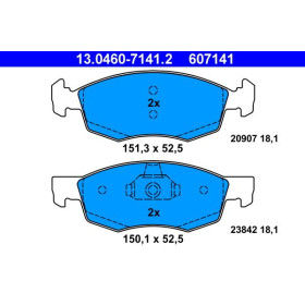 ATE Sada brzdových platničiek 13.0460-7141.2_thumb2