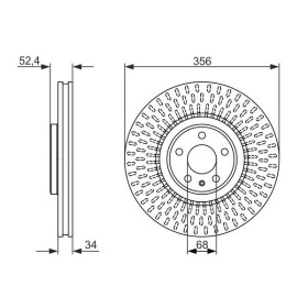 BOSCH Brzdový kotúč vetraný Ø356mm   0 986 479 748_thumb5